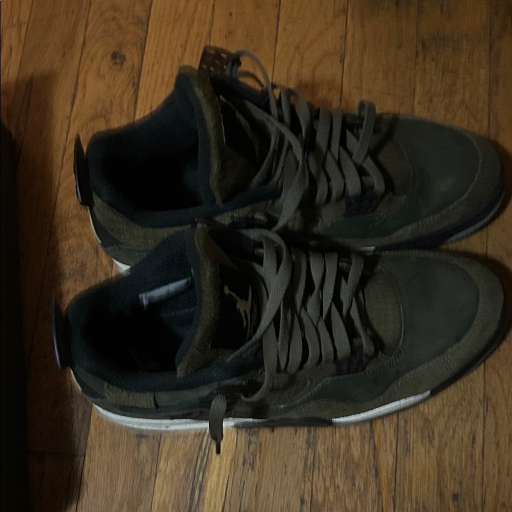 Jordan Olive Green Sneakers - Picture 1 of 6
